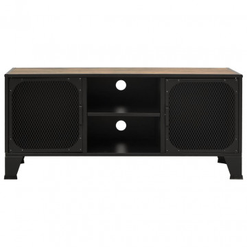 Dulap TV ,maro,105x36x47 cm,metal și MDF - Img 3