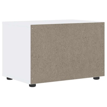 Dulap TV VISNES alb 60x40x38 cm lemn de prelucrare - Img 7