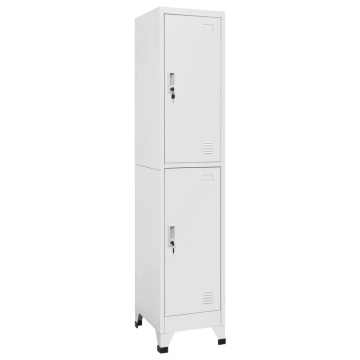 Dulap vestiar cu 2 compartimente 38x45x180 cm - Img 1