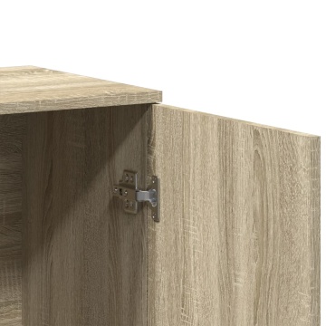 Dulapuri, 2 buc., stejar sonoma, 79x38x80 cm, lemn prelucrat - Img 7