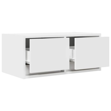 Dulapuri TV 2 buc Alb 60x31x25,5 cm Lemn prelucrat - Img 8