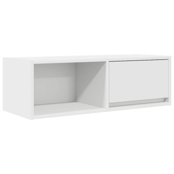 Dulapuri TV 2 buc Alb 80x31x25,5 cm Lemn prelucrat - Img 5