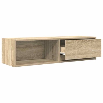 Dulapuri TV 2 buc Stejar Sonoma 100x31x25,5 cm Lemn prelucrat - Img 8