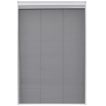 Ecran insecte pentru ferestre, cu umbrar, aluminiu, 80x120 cm - Img 4