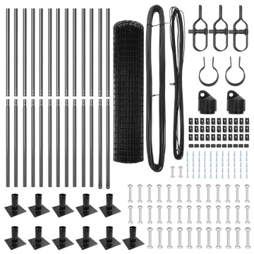 Euro Fence Set de 2 Gri Oțel 25 x 1.2 m Durabil Euro Fence - Img 4