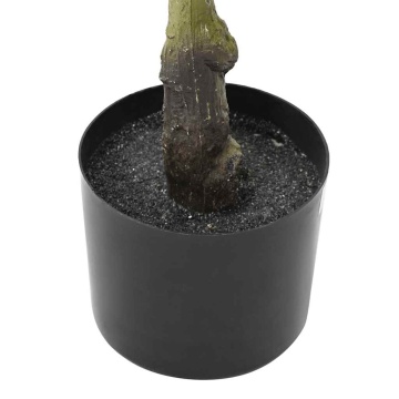 Ficus artificial 30 de frunze 125 cm verde - Img 3