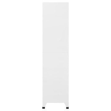 Fișet, gri deschis, 90x40x180 cm, oțel - Img 4