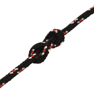 Frânghie de barcă, negru, 5 mm, 25 m, polipropilenă - Img 6