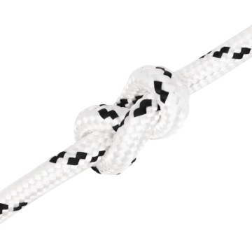 Frânghie împletită pentru barcă, alb, 14 mm x 25 m, poliester - Img 4