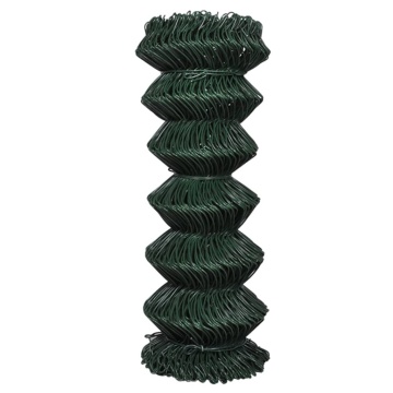 Gard de legătură din plasă, verde, 1 x 25 m, oțel - Img 2