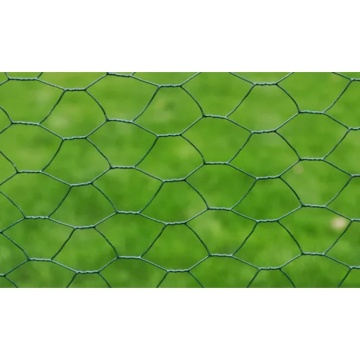 Gard de plasă, verde închis, 1 x 25 m, oțel, hexagon - Img 4