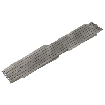 Garduri din spalier, 5 buc., gri, 180x60 cm, lemn masiv de brad - Img 3