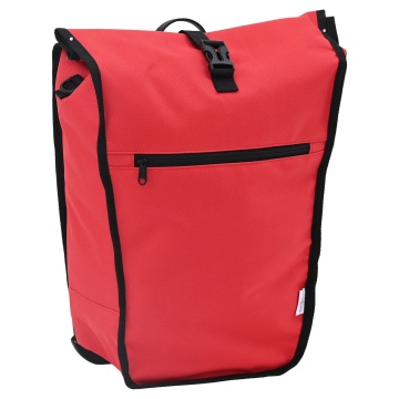 Geanta de bicicletă pentru rack de pannier 20 L Roșie 34x16x59 cm - Img 2