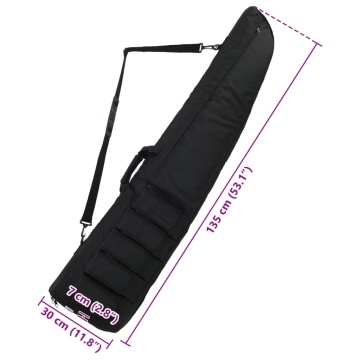 Geantă pentru pușcă cu curea de umăr, 135 cm, țesătură Oxford - Img 6