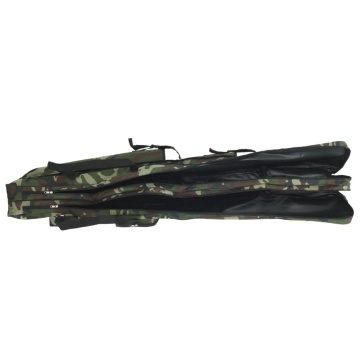 Geantă pentru undiță, verde camuflaj, 160 cm, țesătură oxford - Img 2