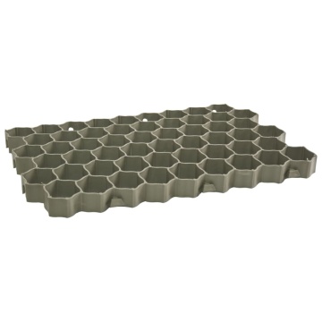 Grilaje de gazon, 16 buc., verde, 60 x 40 x 3 cm, plastic - Img 3