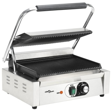 Grill Panini cu striații, 43x30,5x20 cm, 2200 W - Img 3