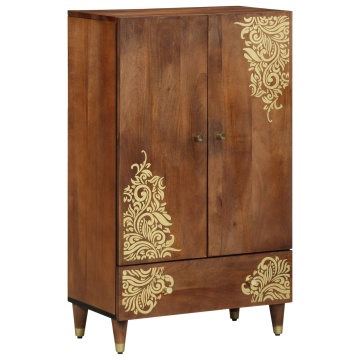 Highboard 60x33x100 cm Lemn masiv din mango - Img 2