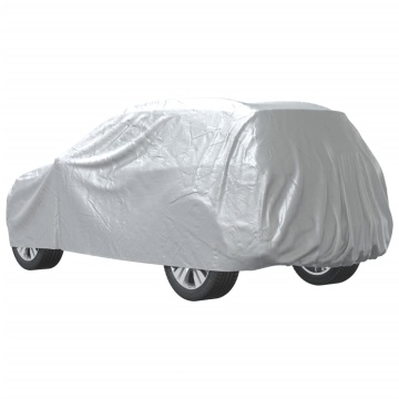 Husă auto SUV, curele cu cataramă, complet, argintiu L PEVA - Img 6