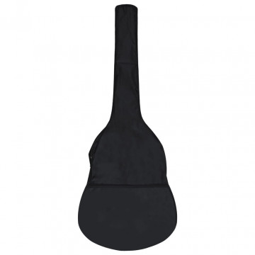Husă de chitară clasică 1/2, negru, 94x35 cm, material textil - Img 1