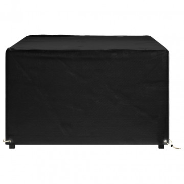 Husă pentru mobilier de grădină, 8 ocheți, 180x122x75 cm pătrat - Img 8