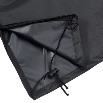 Husă pentru umbrelă de grădină neagră 190x50/30 cm Oxford 420D - Img 6