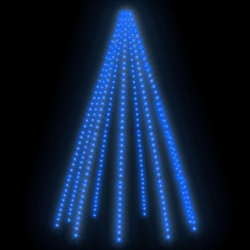 Instalație brad de Crăciun cu 400 LED-uri, albastru, 400 cm - Img 4
