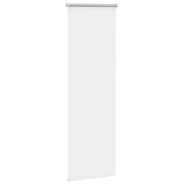 Jaluză cu role opace alb 60x150 cm lățime material 55,7 cm - Img 3