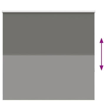 Jaluză cu role opace gri 155x130 cm Lățime material 151,6 cm - Img 8