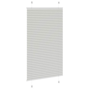 Jaluză plisată gri deschis 80x150cm Lățime țesătură 79,4 cm - Img 4