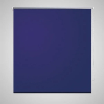 Jaluzea rulabilă opacă, 160 x 175 cm, bleumarin - Img 1