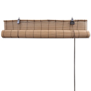 Jaluzele rulabile, 120 x 160 cm, bambus natural - Img 6