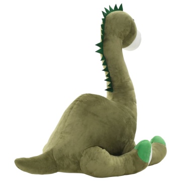 Jucărie dinozaur Brontosaurus, verde, pluș - Img 6