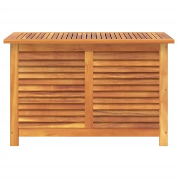 Ladă depozitare grădină cu grilaj 90x50x56 cm lemn masiv acacia - Img 8