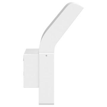 Lampă exterioară de perete cu LED, alb, aluminiu turnat - Img 5