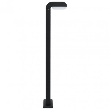 Lampă LED pentru exterior, negru, 9 W, oval - Img 3