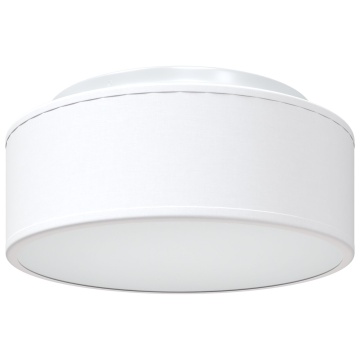 Lămpi de tavan încastrate Alb Ø 30 cm Textile E27 - Img 2