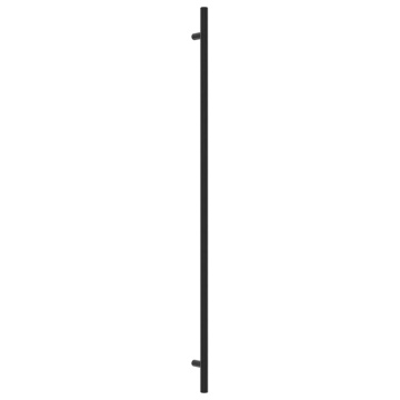Mânere de dulap, 10 buc., negru, 480 mm, oțel inoxidabil - Img 3