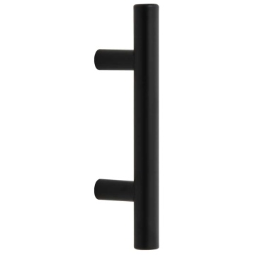 Mânere de dulap, 10 buc., negru, 64 mm, oțel inoxidabil - Img 5