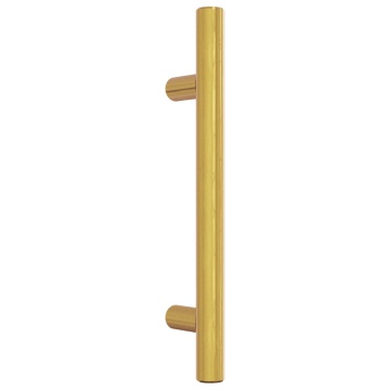 Mânere de dulap, 20 buc., auriu, 96 mm, oțel inoxidabil - Img 3