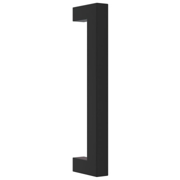 Mânere de dulap, 20 buc., negru, 128 mm, oțel inoxidabil - Img 3