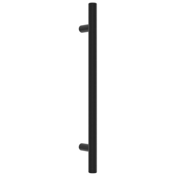 Mânere de dulap, 20 buc., negru, 160 mm, oțel inoxidabil - Img 3