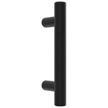 Mânere de dulap, 20 buc., negru, 64 mm, oțel inoxidabil - Img 3