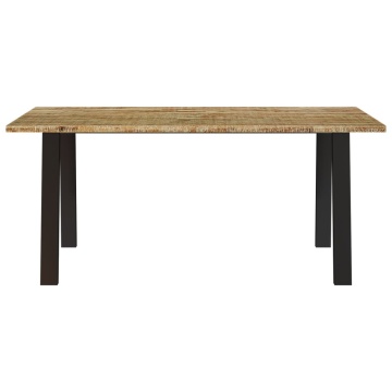 Masă, 150x90x75 cm, lemn masiv de acacia - Img 4