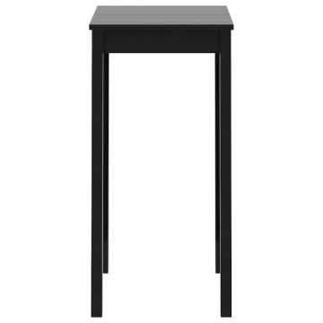 Masă de bar din MDF, negru, 55 x 55 x 107 cm - Img 3