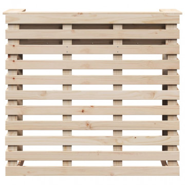 Masă de bar pentru exterior, 113,5x50x103 cm, lemn masiv de pin - Img 4
