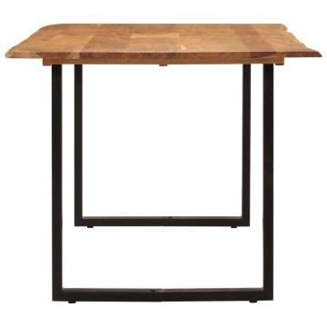 Masă de bucătărie, 180 x 90 x 76 cm, lemn masiv de acacia - Img 3