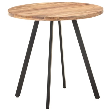 Masă de bucătărie, 80 cm, lemn masiv de acacia - Img 8