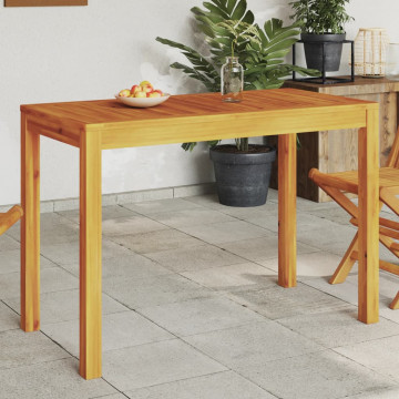 Masă de grădină, 110x55x75 cm, lemn masiv de acacia - Img 1