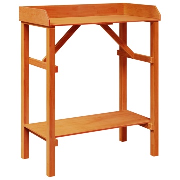 Masă de grădină pentru transplantat Acacia 75x40x90 cm Lemn masiv de pin - Img 2